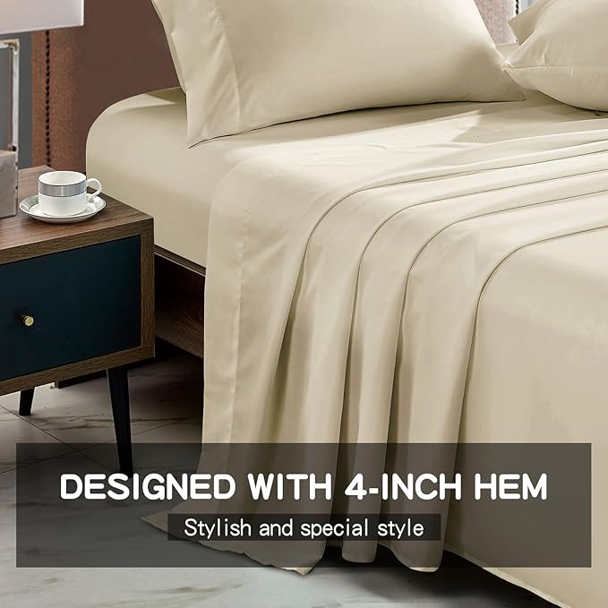 Microfiber Flat Sheet - King