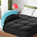 Memory Foam Cooling Mattress Topper - King - 21 in Deep Pocket