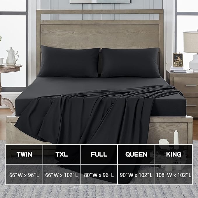 Microfiber Flat Sheet - Twin XL