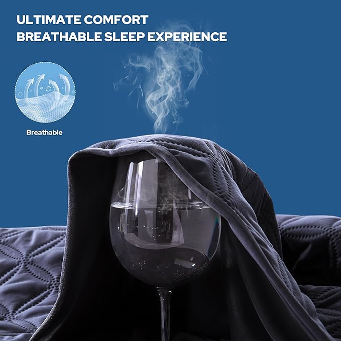 Waterproof Mattress Protector - King - 2 Pack