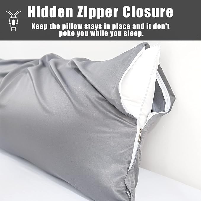 Bamboo Cooling Pillowcase - 20 x 54 in