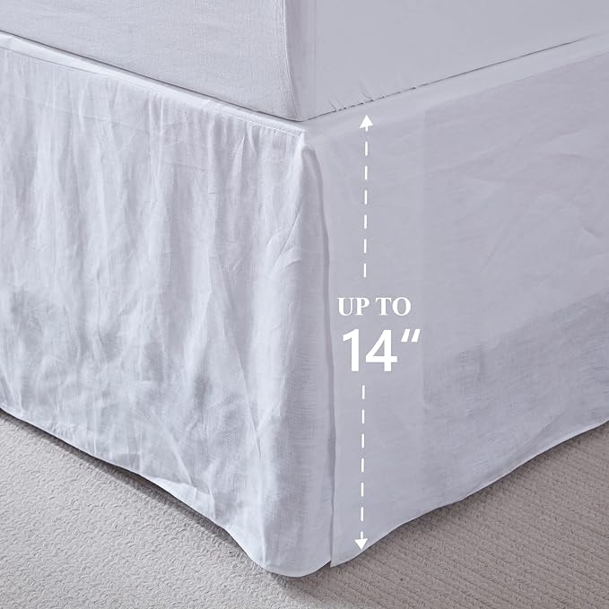 Linen Bed Skirt - California King