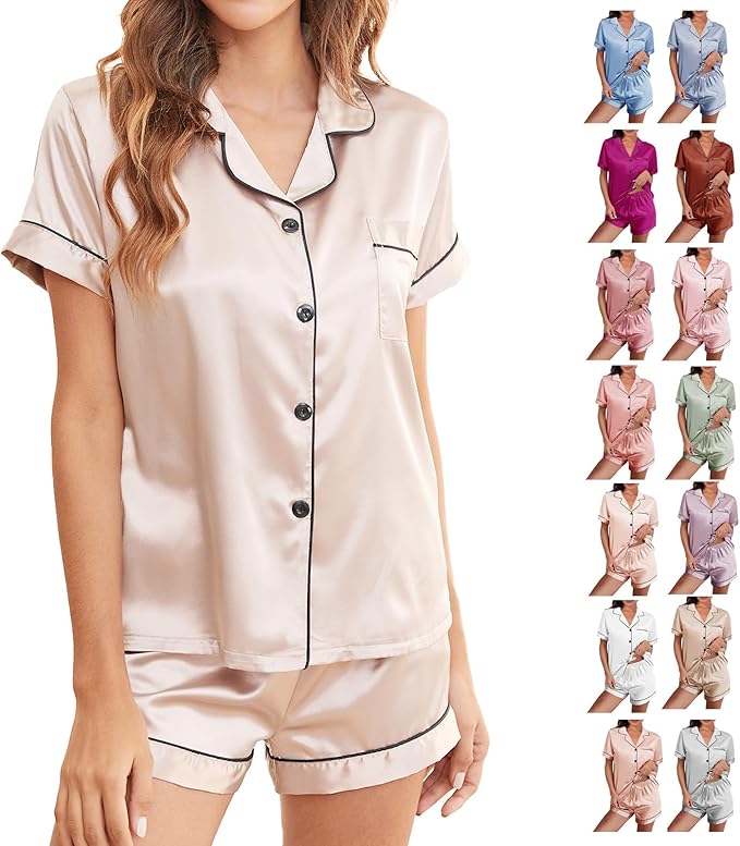 Satin Pajama Set