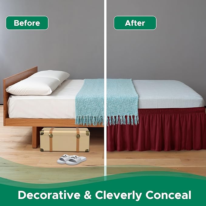 Bed Skirt - King - 16 in Drop