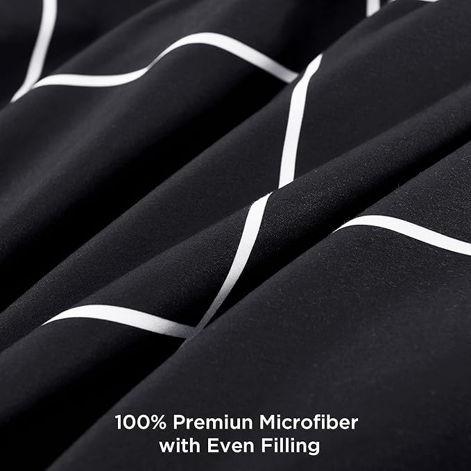 Microfiber Comforter Set - Queen - 90 x 90 in - 3 Piece