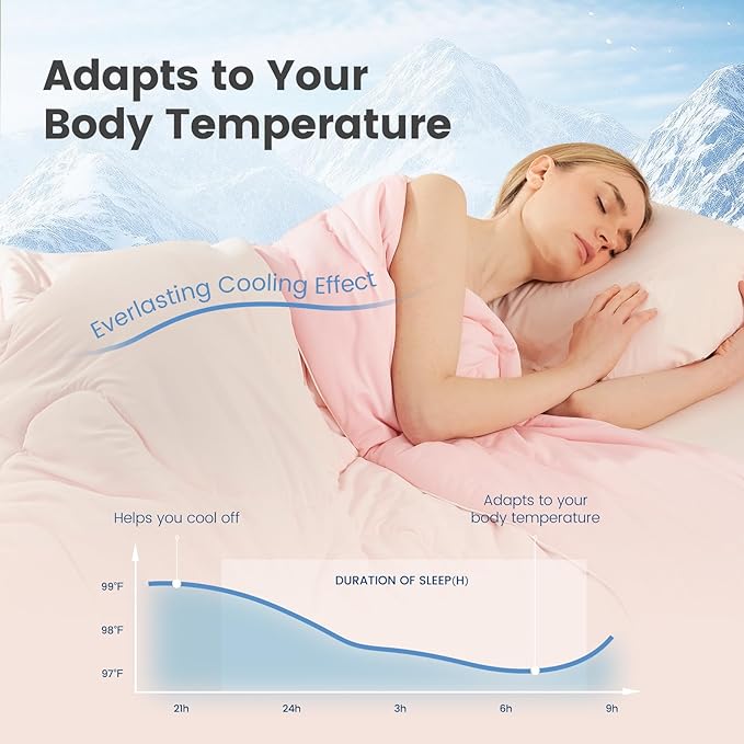 Cooling Duvets Down Comforter - Queen