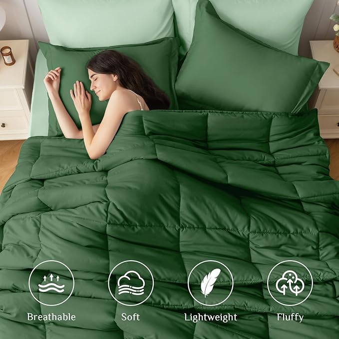 Down Alternative Comforter Set - Full - 7 Piece