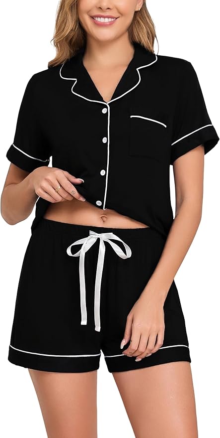 Pajama Set - Short Sleeve - 2 Piece
