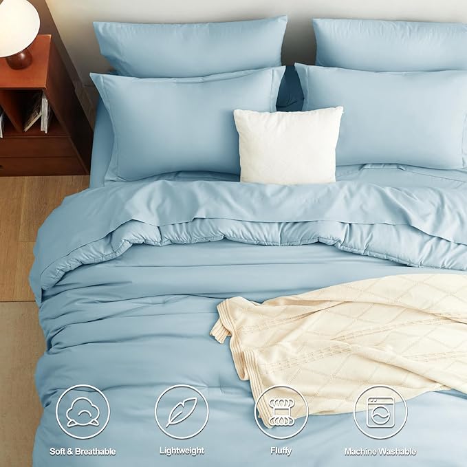 Down Alternative Comforter Set - Full - 7 Piece