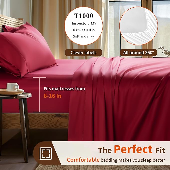 Bed Sheet Set - Twin XL - 3 Piece
