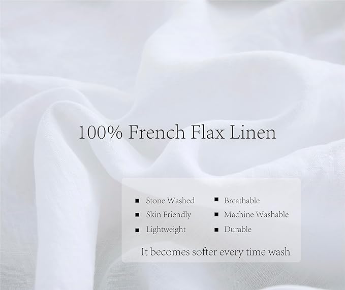 Linen Cooling Pillowcase - 26 x 26 in