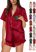Women's Satin Pajama Set - 2 Piece