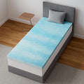 Memory Foam Cooling Mattress Topper - Twin