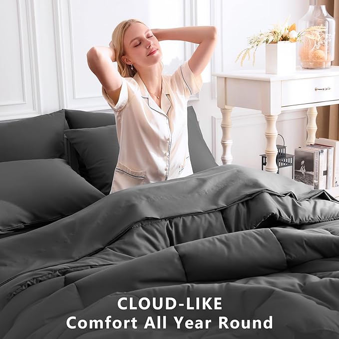 Comforter Set - California King - 7 Piece
