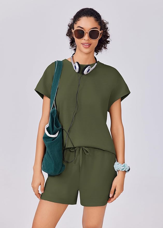 Women's Loungewear Set - Shorts - 2 Piece