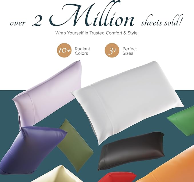 Linen Cooling Pillowcase Set - Queen - 2 Piece