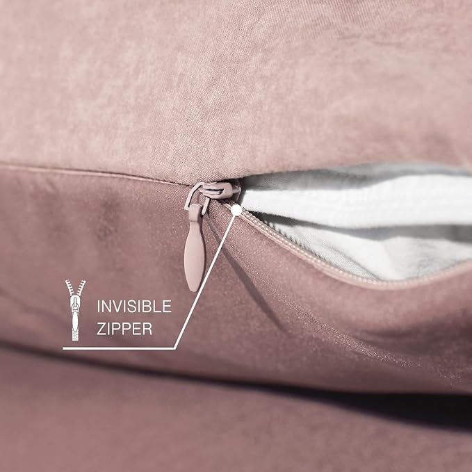 Microfiber Pillowcase Set - King - 20 x 36 in - 2 Pack - 2 Piece