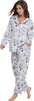 Satin Pajama Set - Long Sleeve - 2 Piece