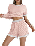 Shorts Pajama Set - Short Sleeve - 2 Piece