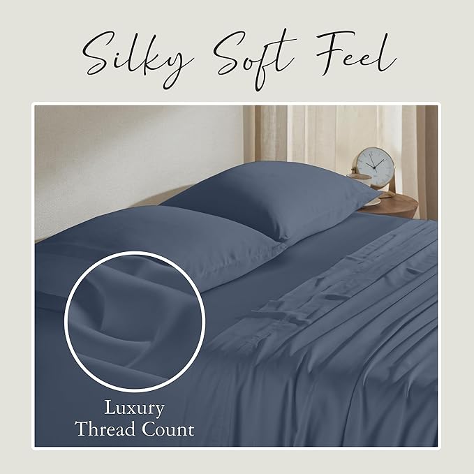 Bamboo Cooling Bed Sheet Set - King