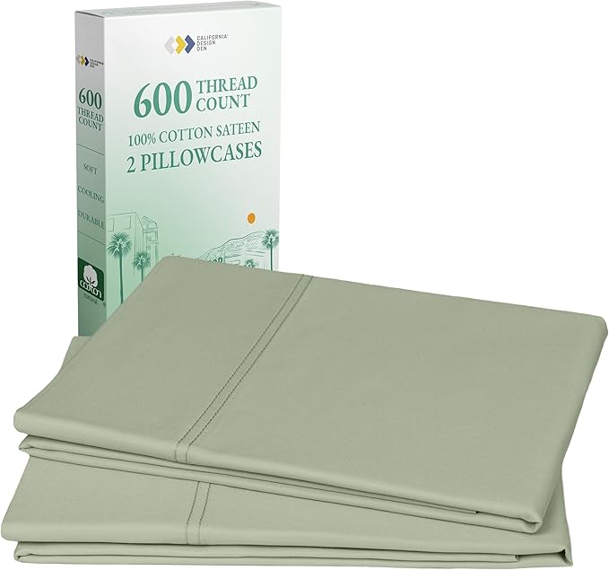 100% Cotton Pillowcase Set - Queen - 2 Piece