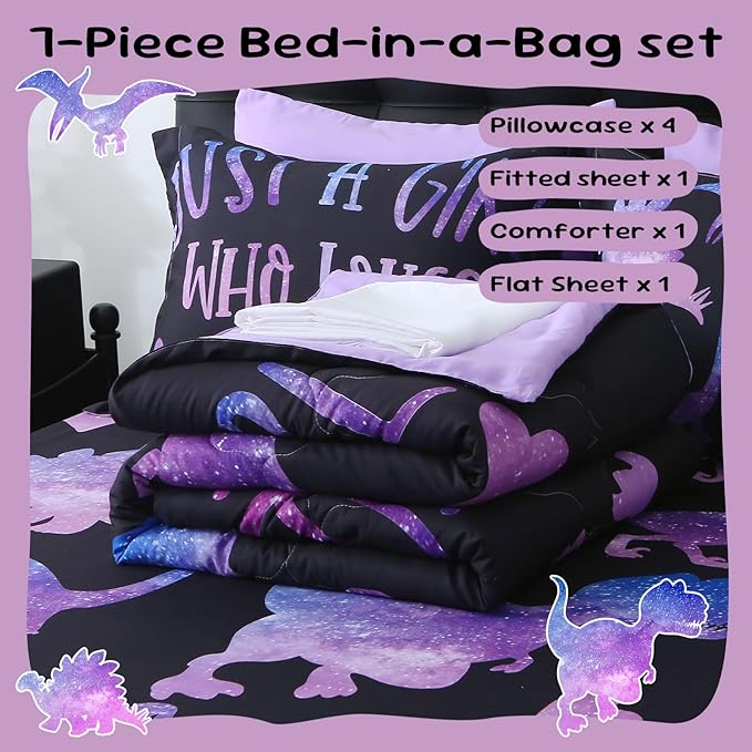 Microfiber Comforter Set - Full - 7 Piece