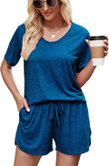 Shorts Pajama Set - Short Sleeve - 2 Piece