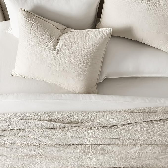 100% Cotton Quilt Set - Queen - 3 Piece