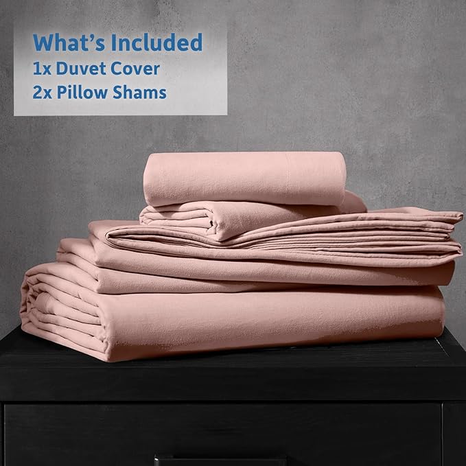Duvet Cover Set - Full - 80 x 90 in - 3 Piece