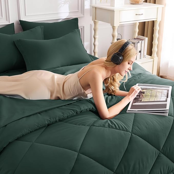 Down Alternative Comforter Set - Full - 7 Piece