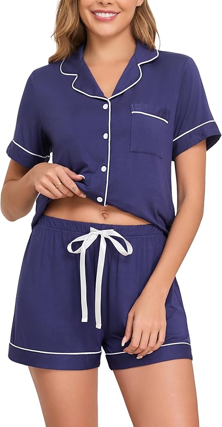 Pajama Set - Short Sleeve - 2 Piece