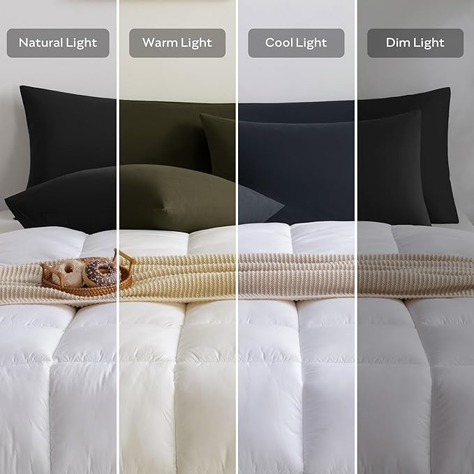 Pillowcase Set - King - 20 x 36 in - 2 Piece