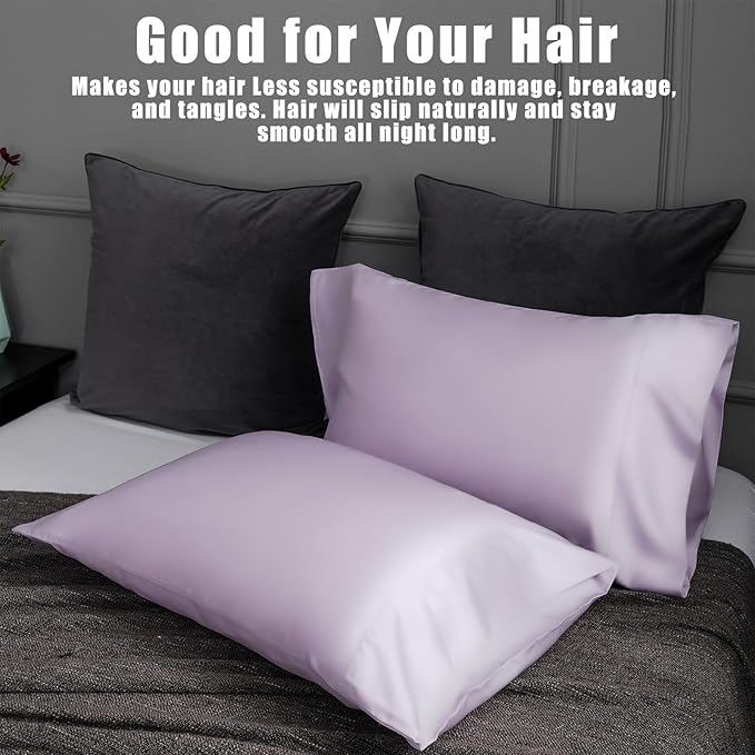 Bamboo Cooling Pillowcase Set - Standard - 20 x 26 in - 2 Pack - 2 Piece