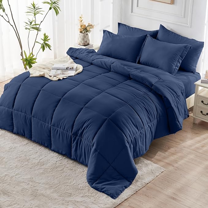 Down Alternative Comforter Set - Queen - 7 Piece