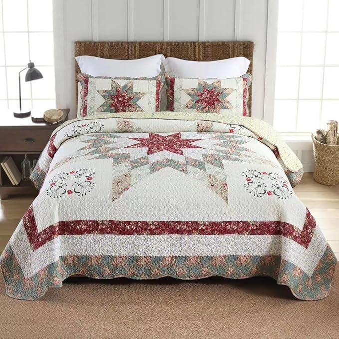 Quilt Set - King - 3 Piece