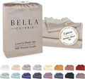 Bamboo Cooling Bed Sheet Set - Twin - 18 in Deep Pocket