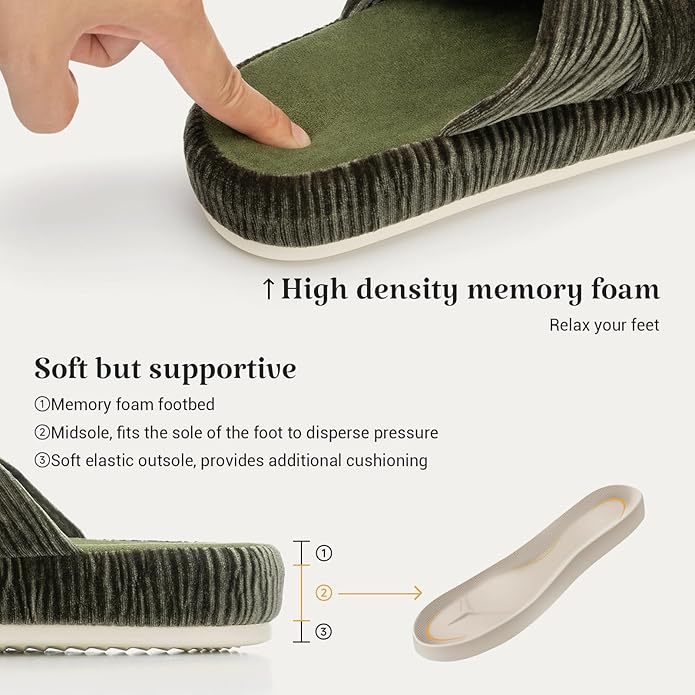 Women's Memory Foam Slippers