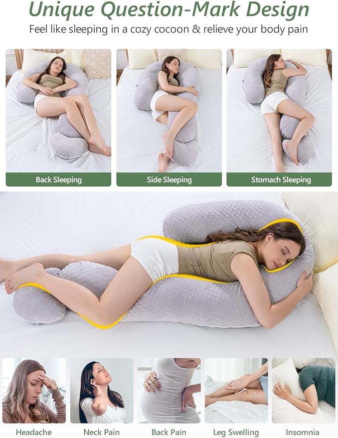 Velvet Body Pillow - Full