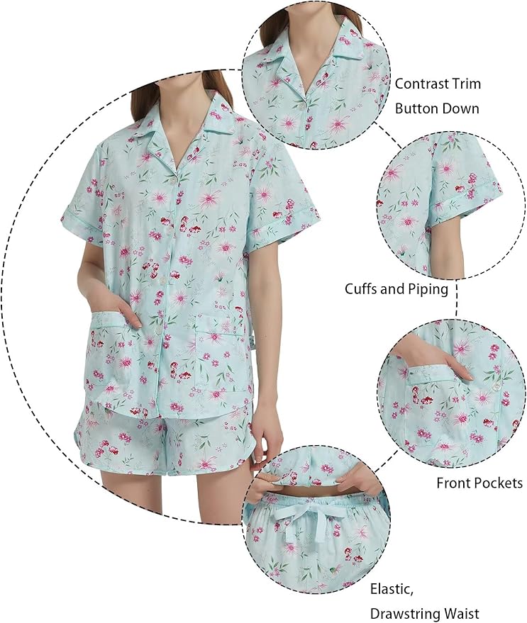 Women's Pants Pajama Set - 2 Piece