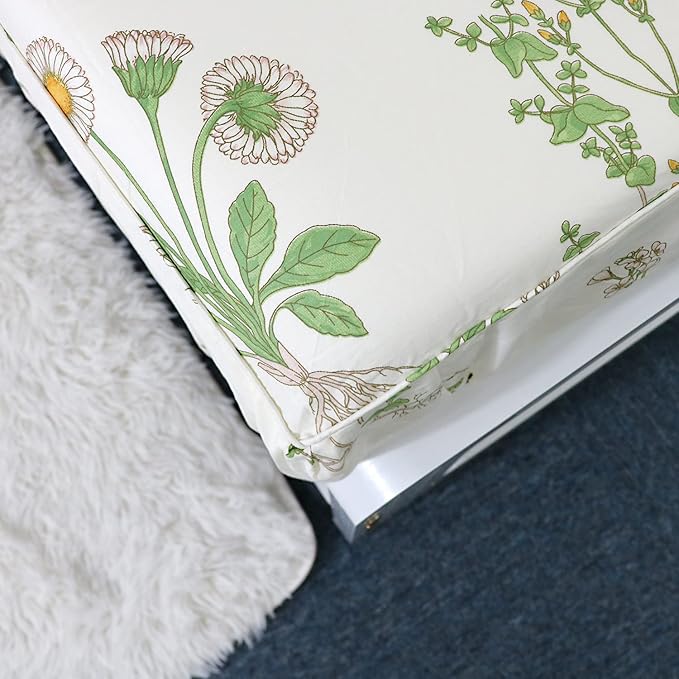 100% Cotton Bed Sheet Set - King - 4 Piece