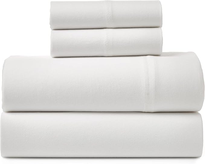 Jersey Bed Sheet Set - King - 4 Piece