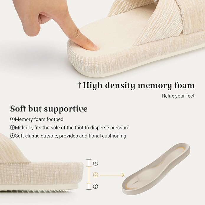 Women's Memory Foam Slippers