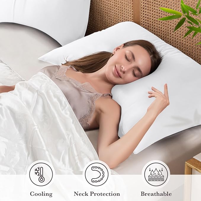 Bamboo Cooling Pillowcase - King