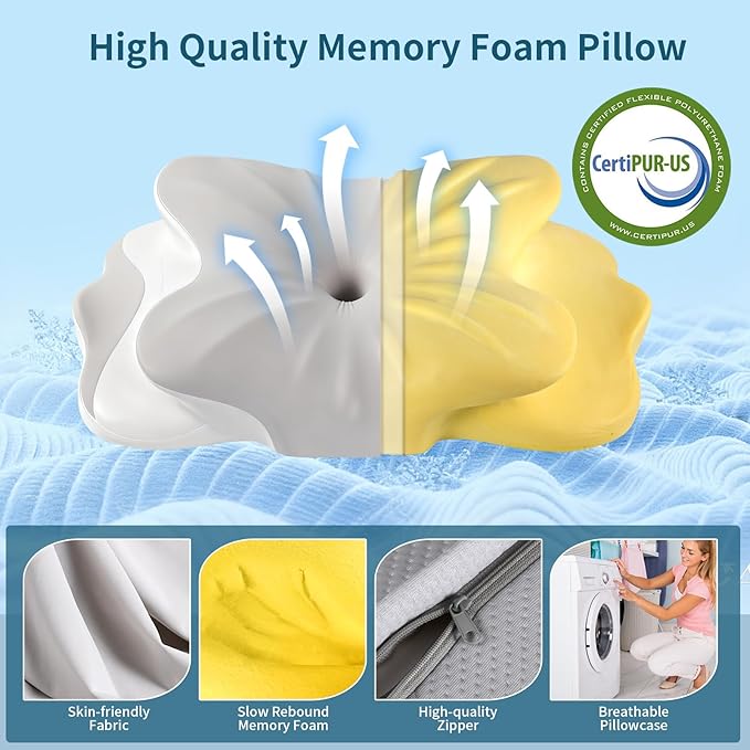 Memory Foam Bed Pillow
