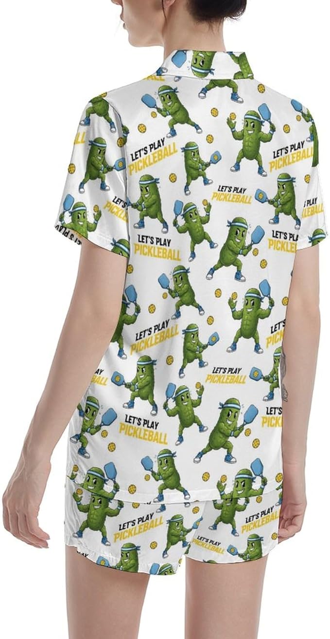 Women's Pajama Set - Short Sleeve - 2 Piece