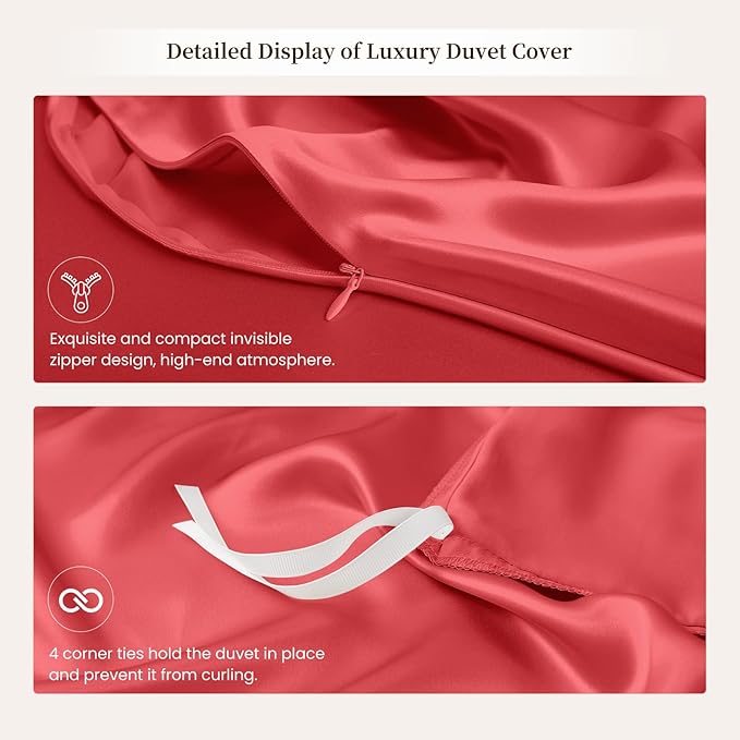 Mulberry Silk Duvet Cover - Twin