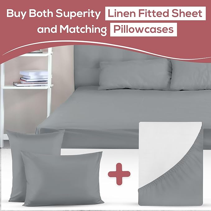 Linen Pillowcase Set - Standard - 2 Piece