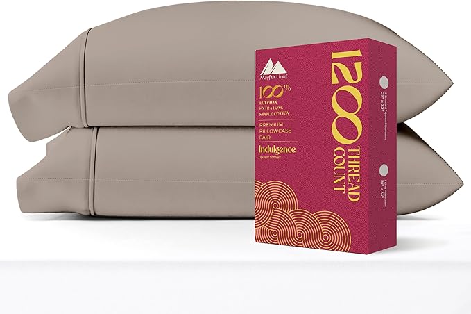 Linen Pillowcase Set - Queen - 2 Piece