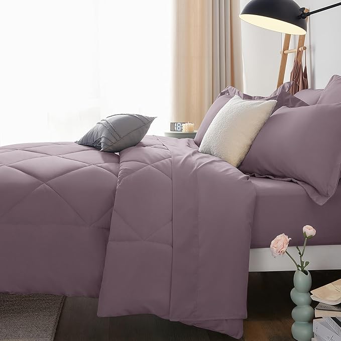 Down Alternative Comforter Set - King - 7 Piece