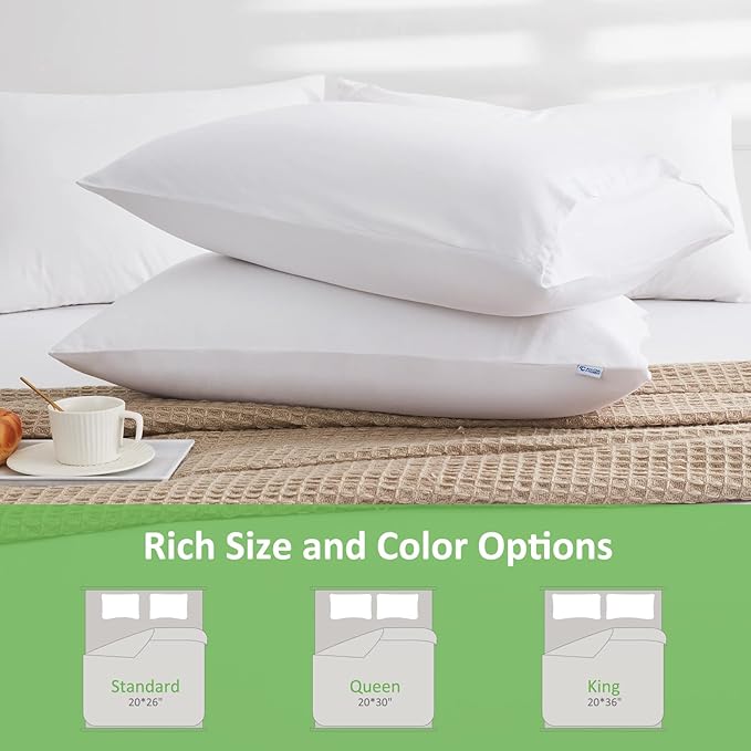 Linen Pillowcase Set - Standard - 2 Pack